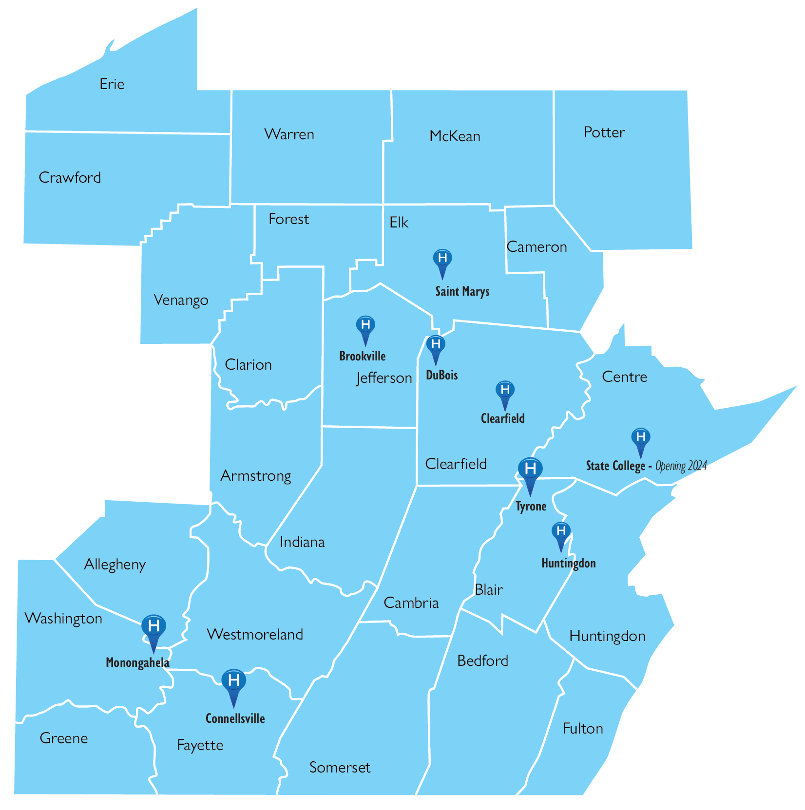 26-county--9-hospital-phh-map-blue-solid