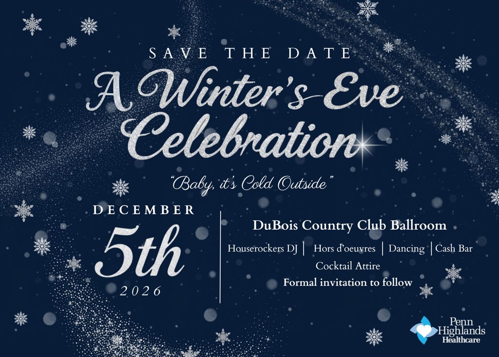 A Winters Eve Celebration - Save The Date