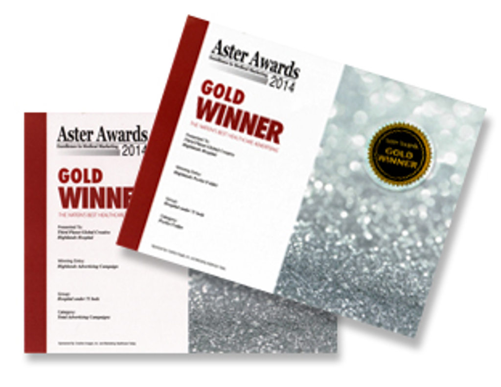 Highlands Wins Gold Aster Awards