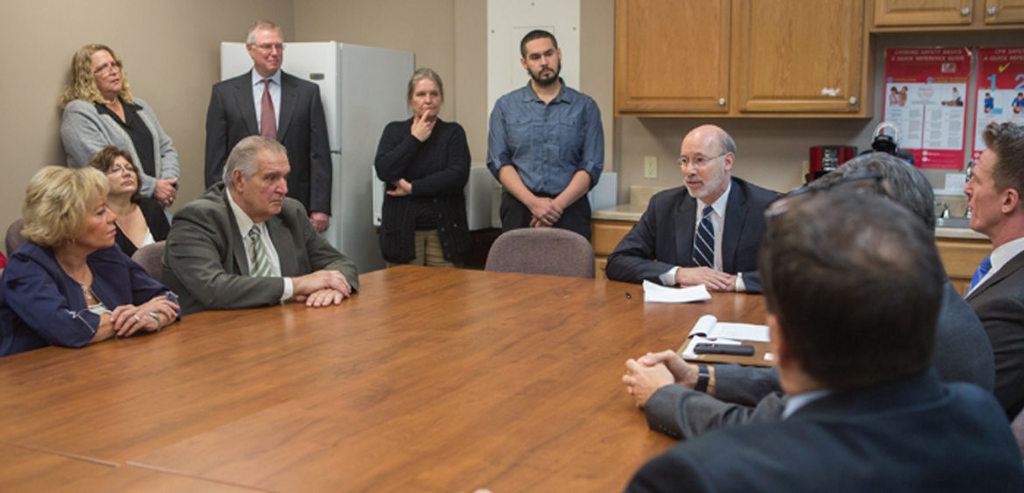 In Connellsville, Governor Wolf Hosts Roundtable to Discuss State Efforts to Battle Opioid Epidemic