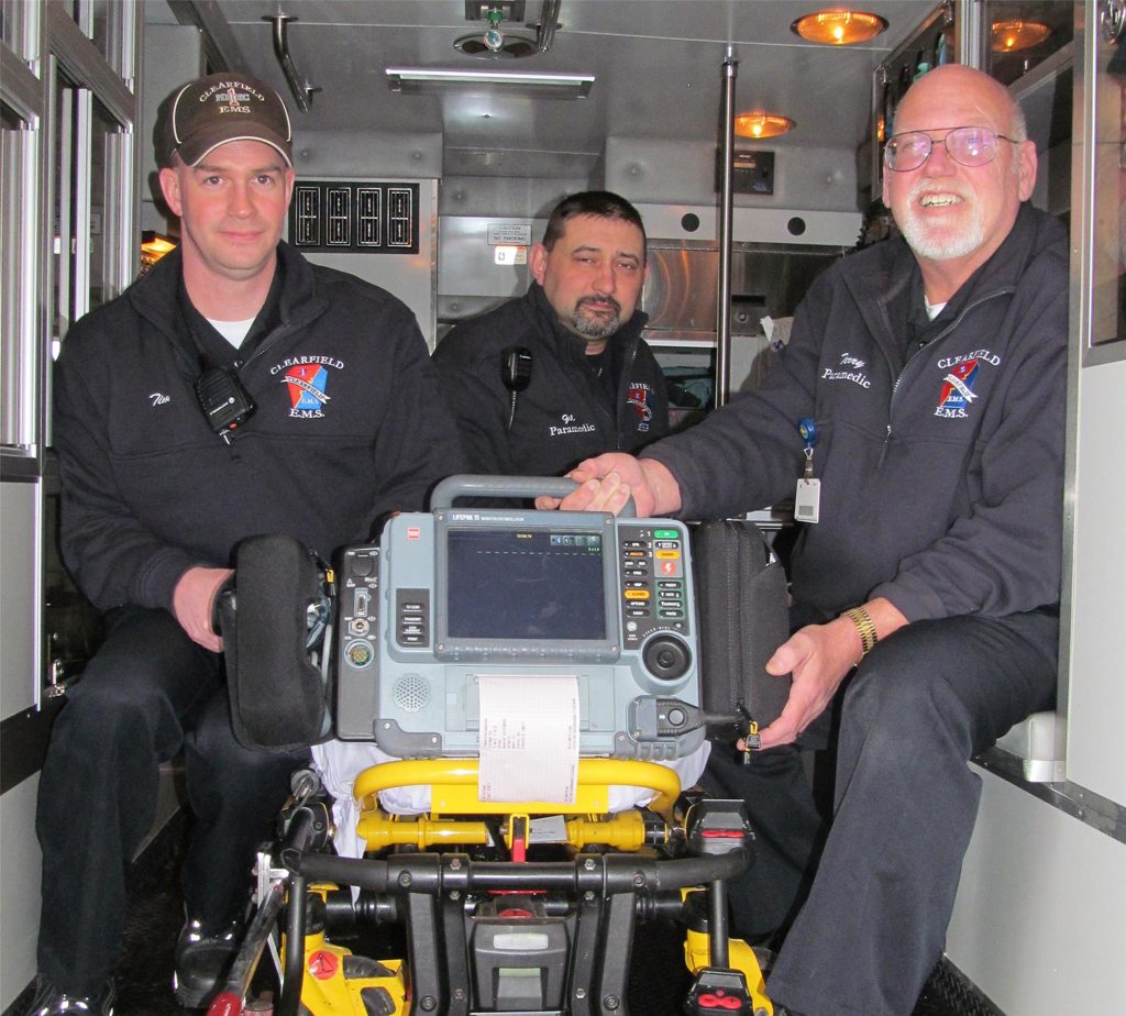 The LifeNet system helps Clearfield Emergency Medical Services improve outcomes for heart attack patients